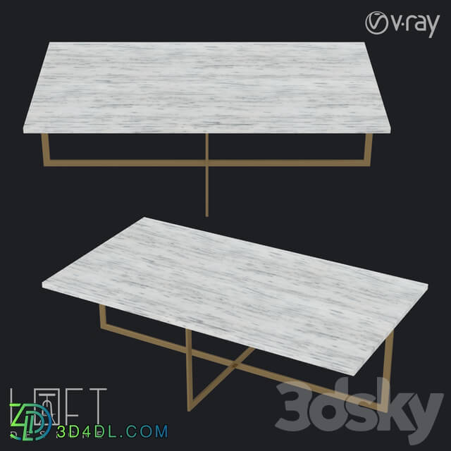 Table - Coffee table LoftDesigne 60148 model