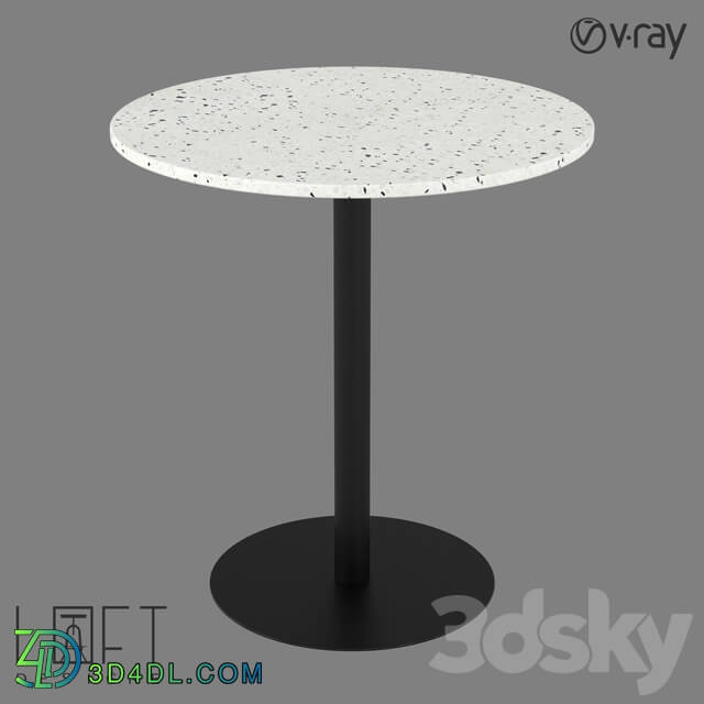 Table - Table LoftDesigne 60153 model