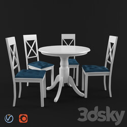 Table _ Chair - Dining Table Set 