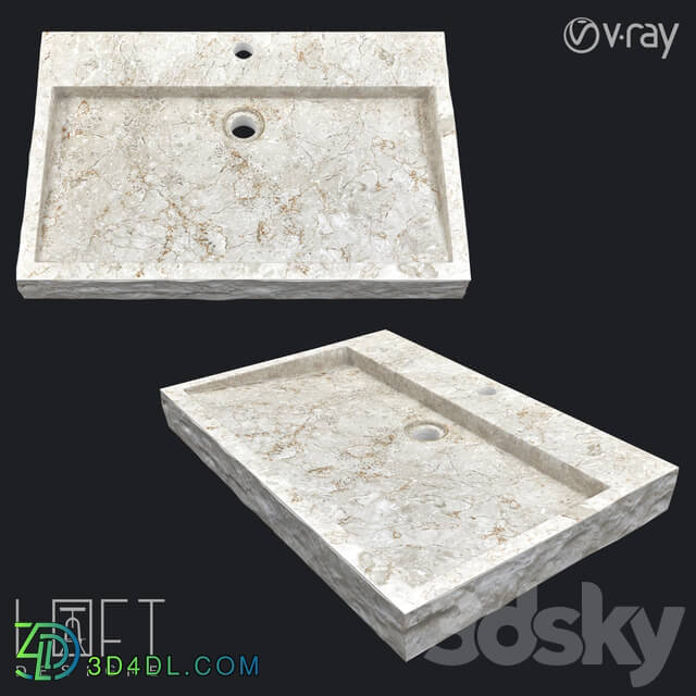 Wash basin - Sink LoftDesigne 3361 model