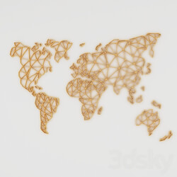 Other decorative objects - Line global map 