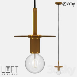 Ceiling light - Pendant lamp LoftDesigne 4690 model 