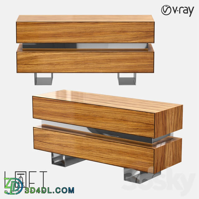 Sideboard _ Chest of drawer - Chest of drawers LoftDesigne 80040 model