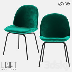 Chair - Chair LoftDesigne 2447 model 