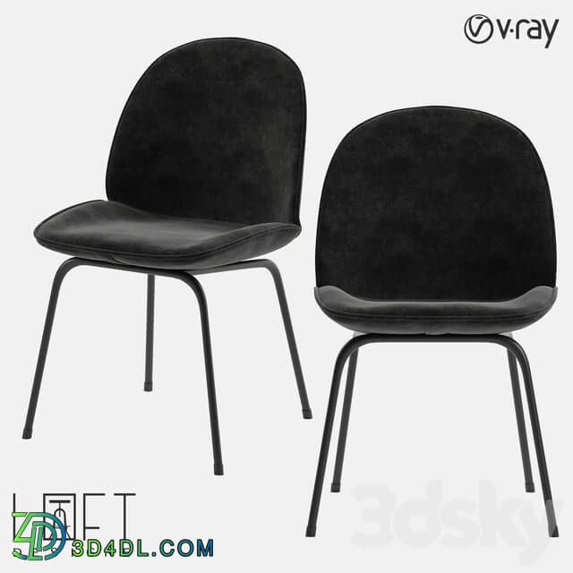 Chair - Chair LoftDesigne 2449 model
