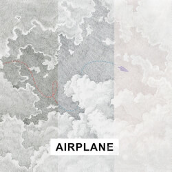 Wall covering - factura _ AIRPLANE 