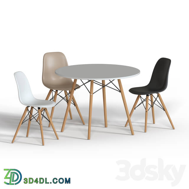 Table _ Chair - Barry Dining Group Model 370