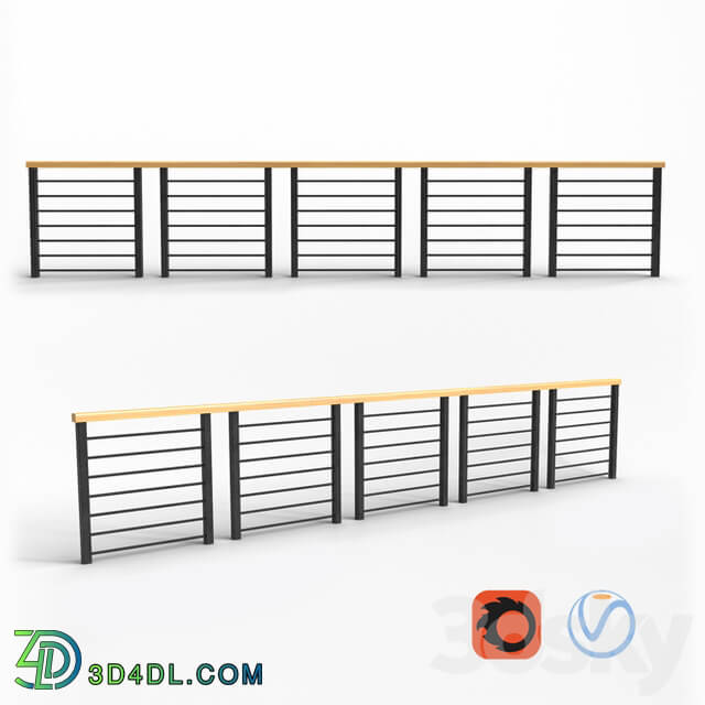 Other architectural elements - Modern railing