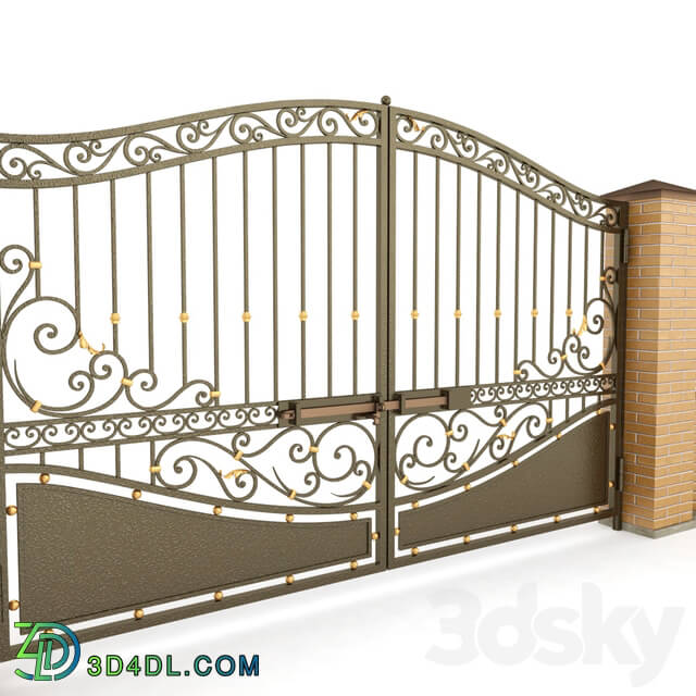 Other architectural elements - Gate fence gate