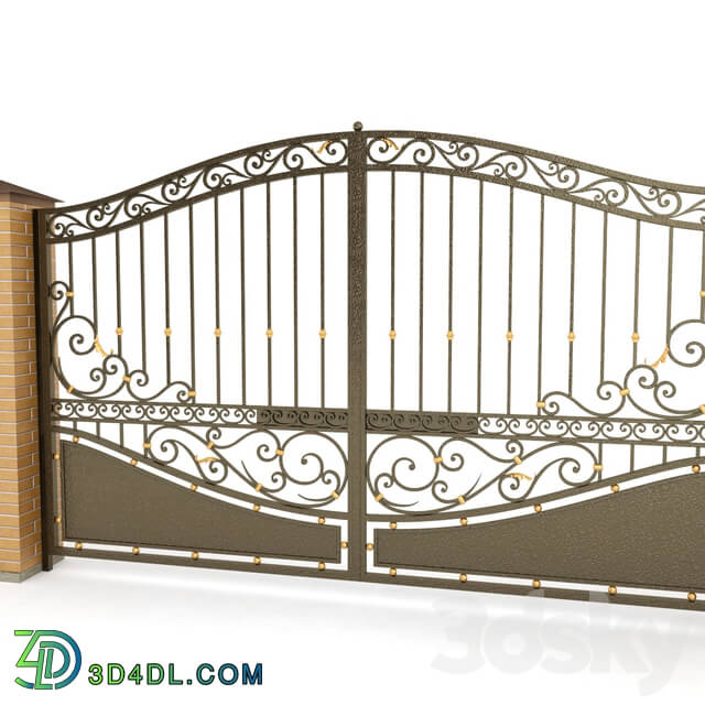 Other architectural elements - Gate fence gate