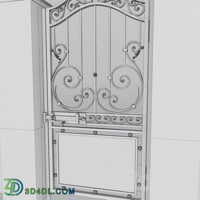 Other architectural elements - Gate fence gate