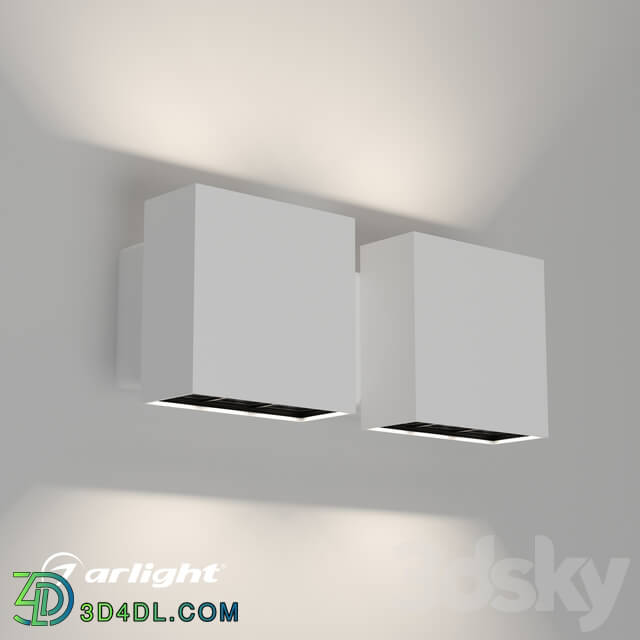 Wall light - Surface mounted LED lamp Sp-Legacy-S200x85-2x6 W