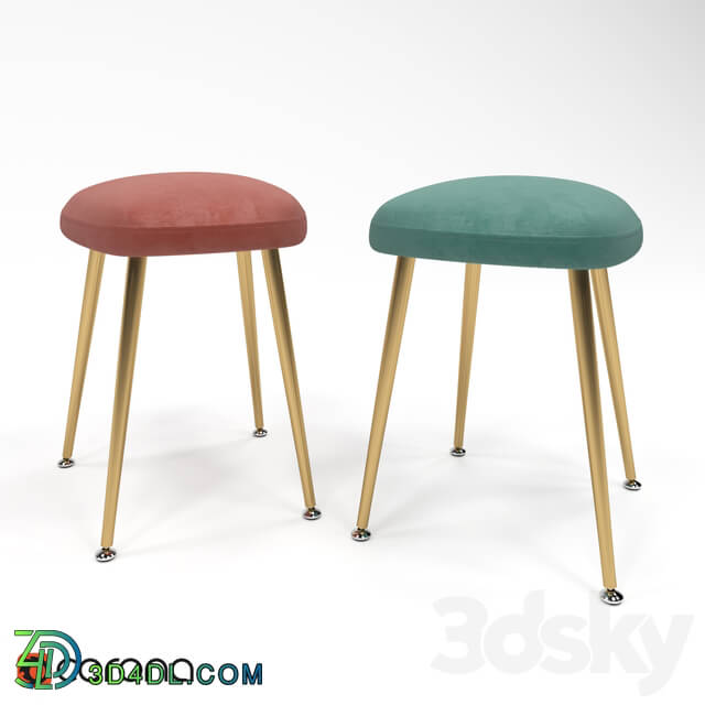 Other soft seating - La Redoute Interieurs Stool Topim