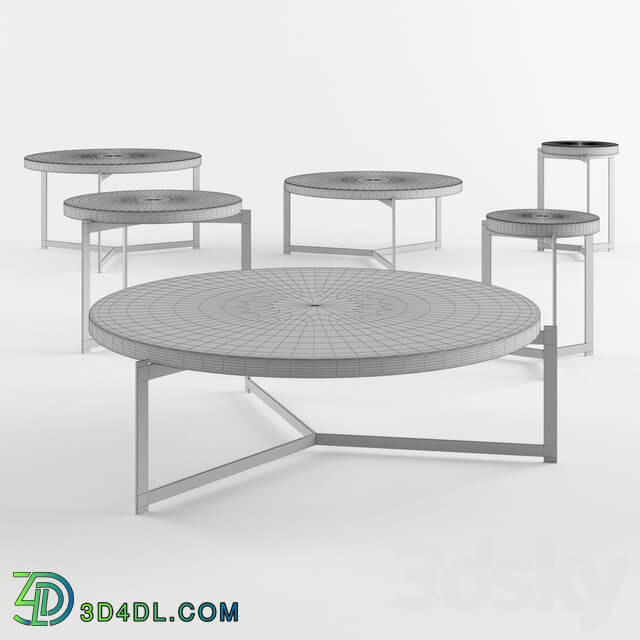 Table - Plateau Coffee and Side Table DK3