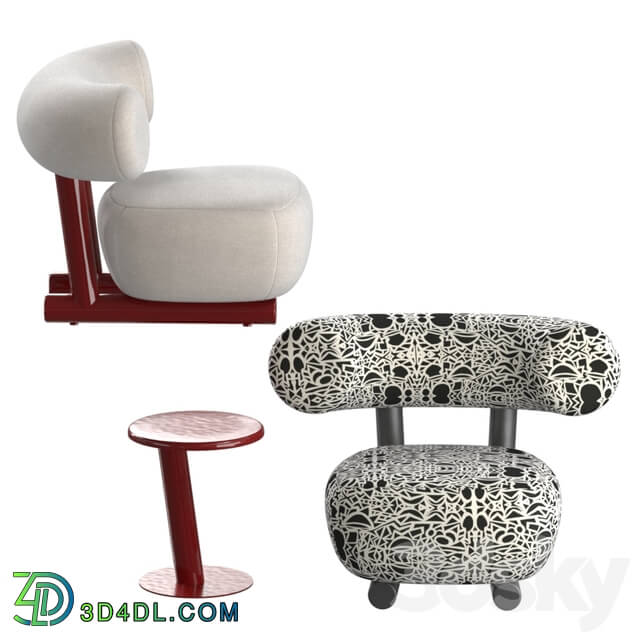 Arm chair - MOROSO PIPE Sofa an Armchair