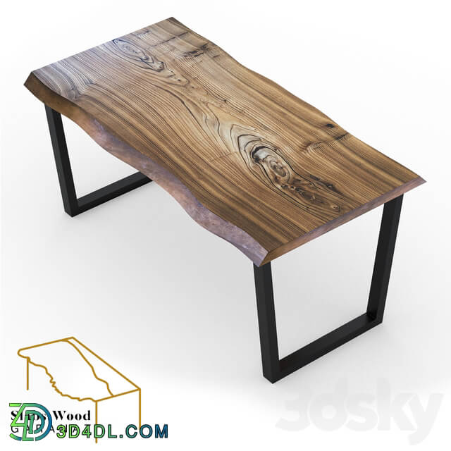 Table - Table from Slab with _living Edge_