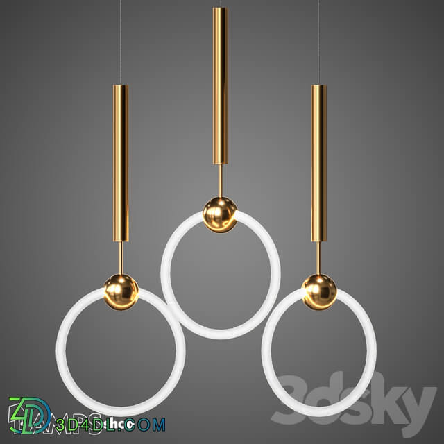 Ceiling light - PDL2033 Chandelier Glowing RING