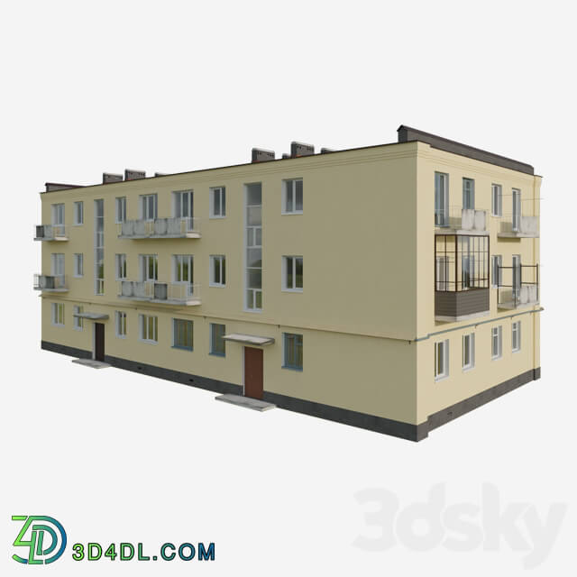 Building - Soviet residential building