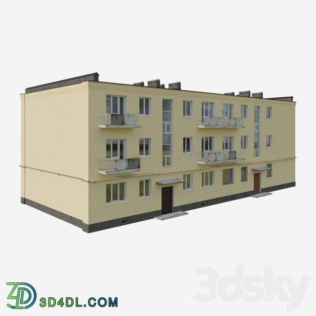 Building - Soviet residential building