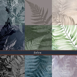 Wall covering - Designer Wallpaper Selva pack2 