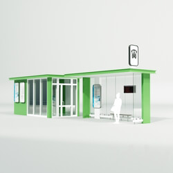 Other architectural elements - Bus stop and shop 