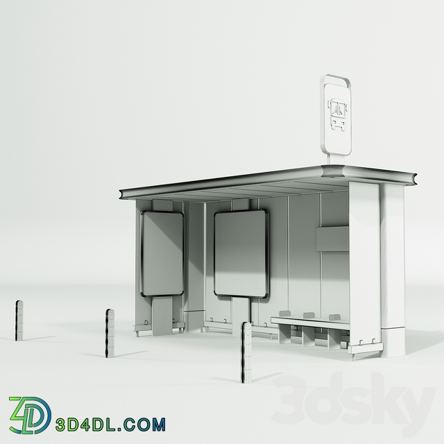 Other architectural elements - Bus stop