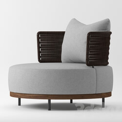 Arm chair - Quadrado armchair by Minotti 