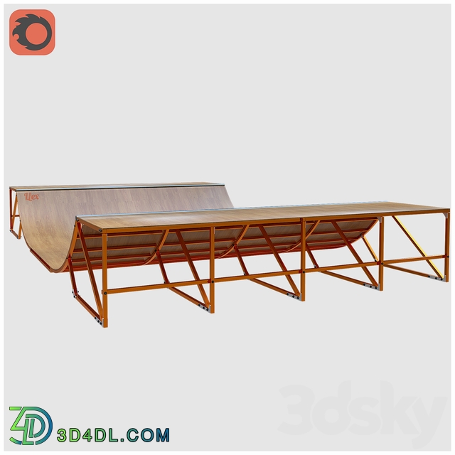 Other architectural elements - Mini ramp TSEH 1200