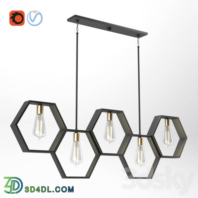 Ceiling light - Hive light