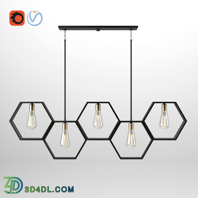 Ceiling light - Hive light