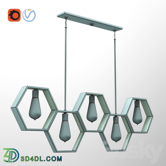 Ceiling light - Hive light