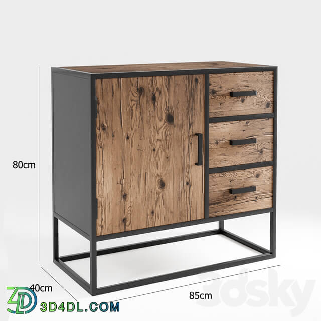 Sideboard _ Chest of drawer - Loft cabinet