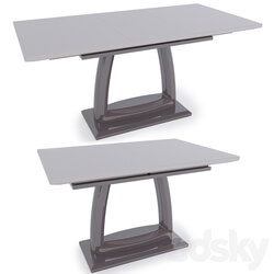 Table - MiK Table T1139a rectangular folding MK-5505-BG Beige 
