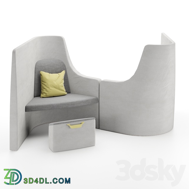 Other soft seating - Vee sofa