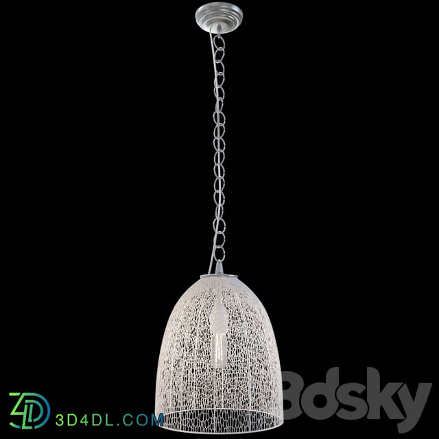 Ceiling light - Chandelier Comptoir de Famille 153420 Suspension Lampe Mamina Blanc