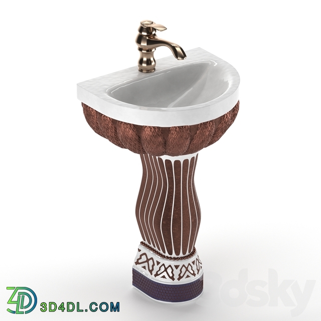 Wash basin - Semnan decorative _modernist style_