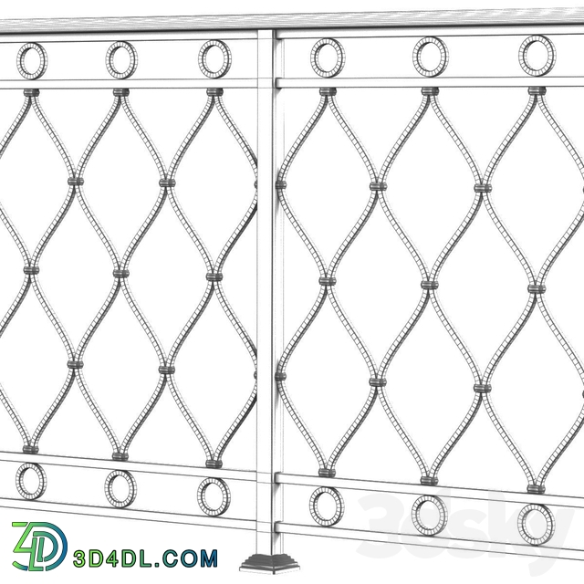 Other architectural elements - Balcony railing
