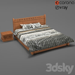 Bed - Neo classic bed 