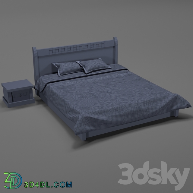 Bed - Neo classic bed