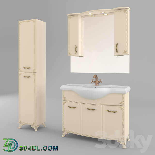 Bathroom furniture - Furniture for a bathroom of production Kaksa-A