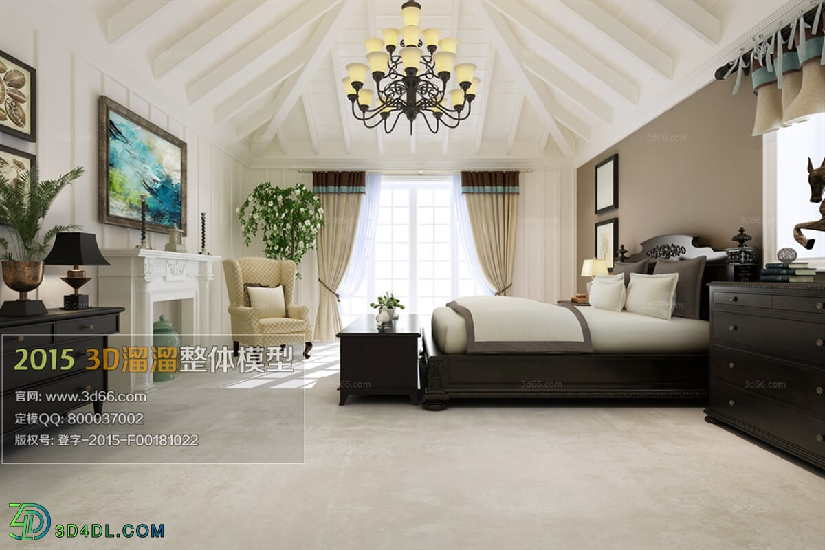 3D66 American Bedroom 2015 (149)