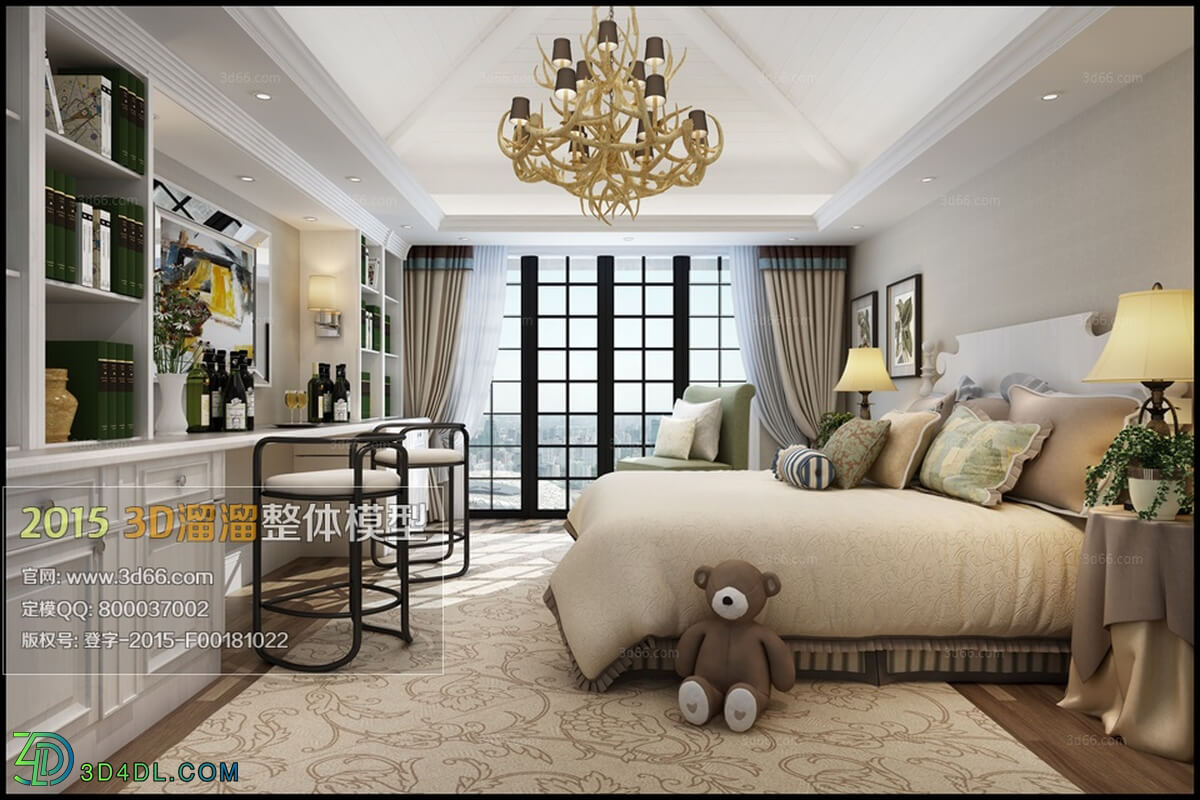 3D66 American Bedroom 2015 (153)