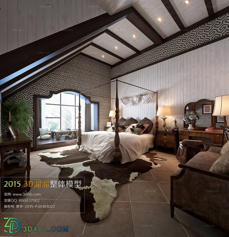 3D66 American Bedroom 2015 (162)