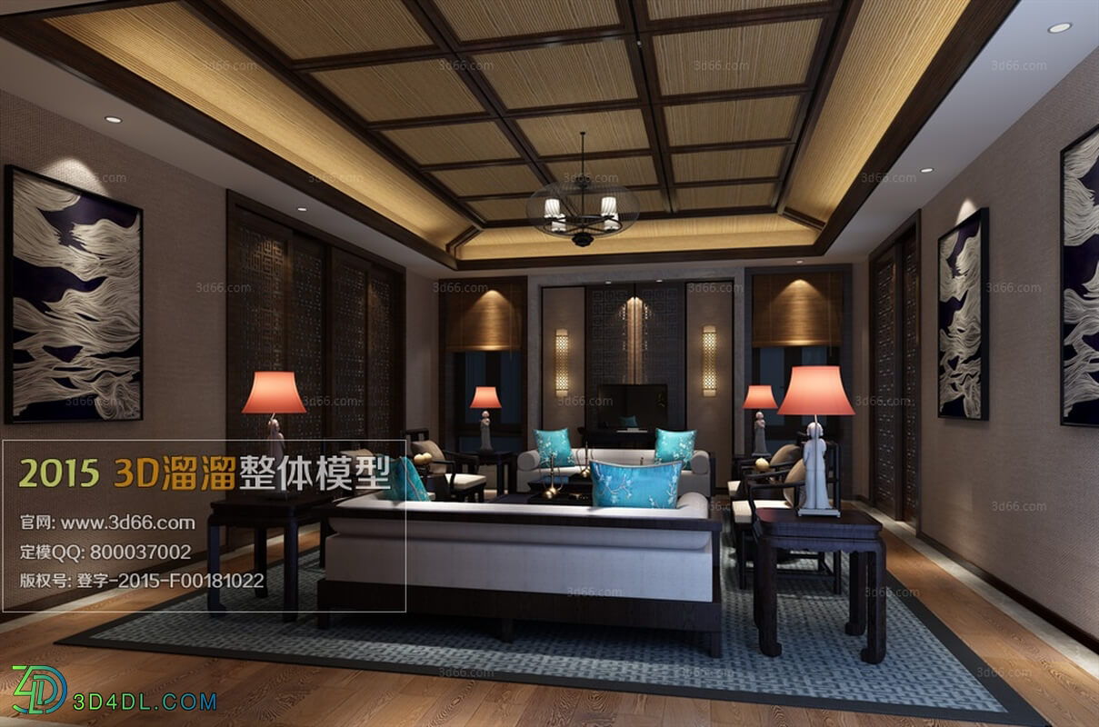 3D66 American Style Livingroom 2015 (278)