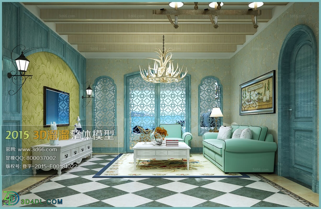 3D66 Modern Livingroom Mediterranean 2015 (284)