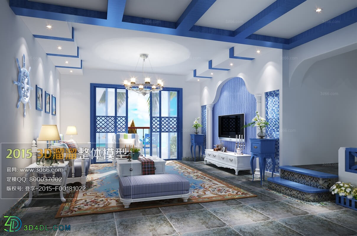 3D66 Modern Livingroom Mediterranean 2015 (291)