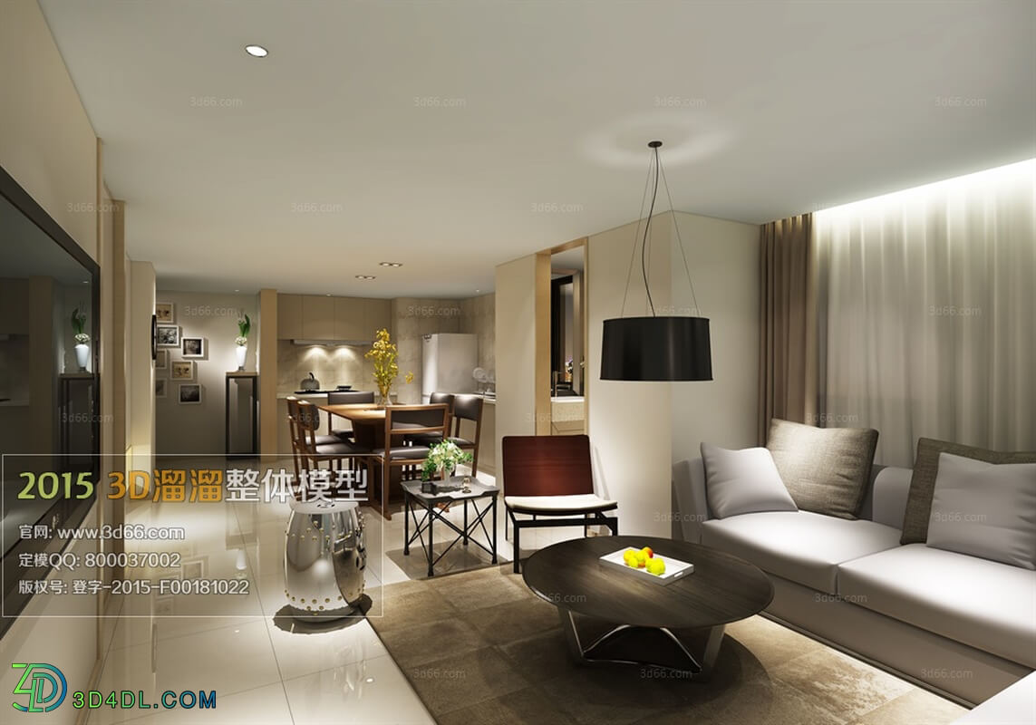 3D66 Modern Style Livingroom 2015 (002)