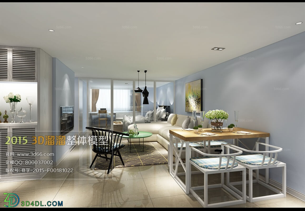 3D66 Modern Style Livingroom 2015 (009)