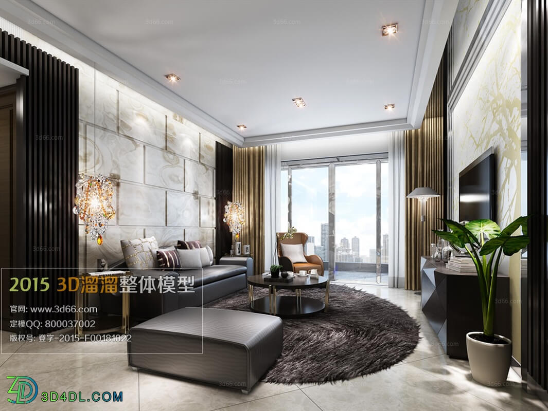 3D66 Modern Style Livingroom 2015 (011)