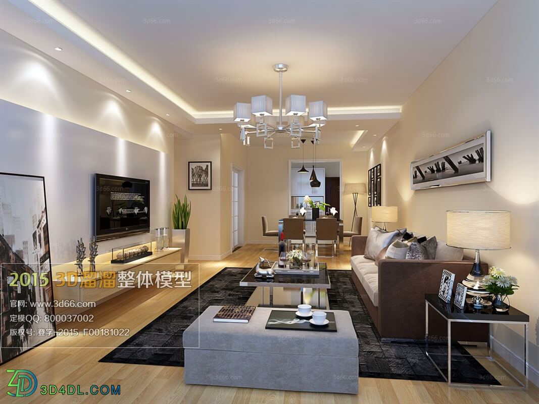 3D66 Modern Style Livingroom 2015 (017)